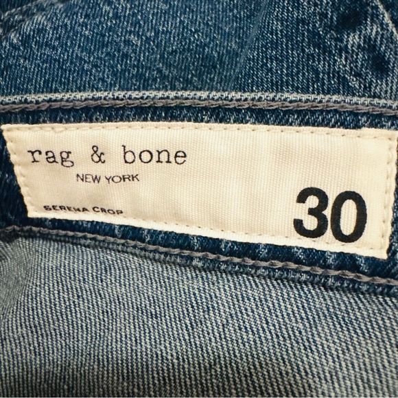 RAG & BONE Serena High-Rise Crop Jeans Size 30 - Picture 13 of 15